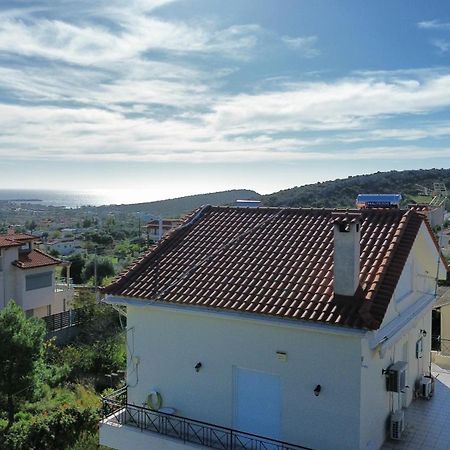 Beautiful Maisonette With A View To The Mountains And The Sea Agia Marina  Eksteriør billede