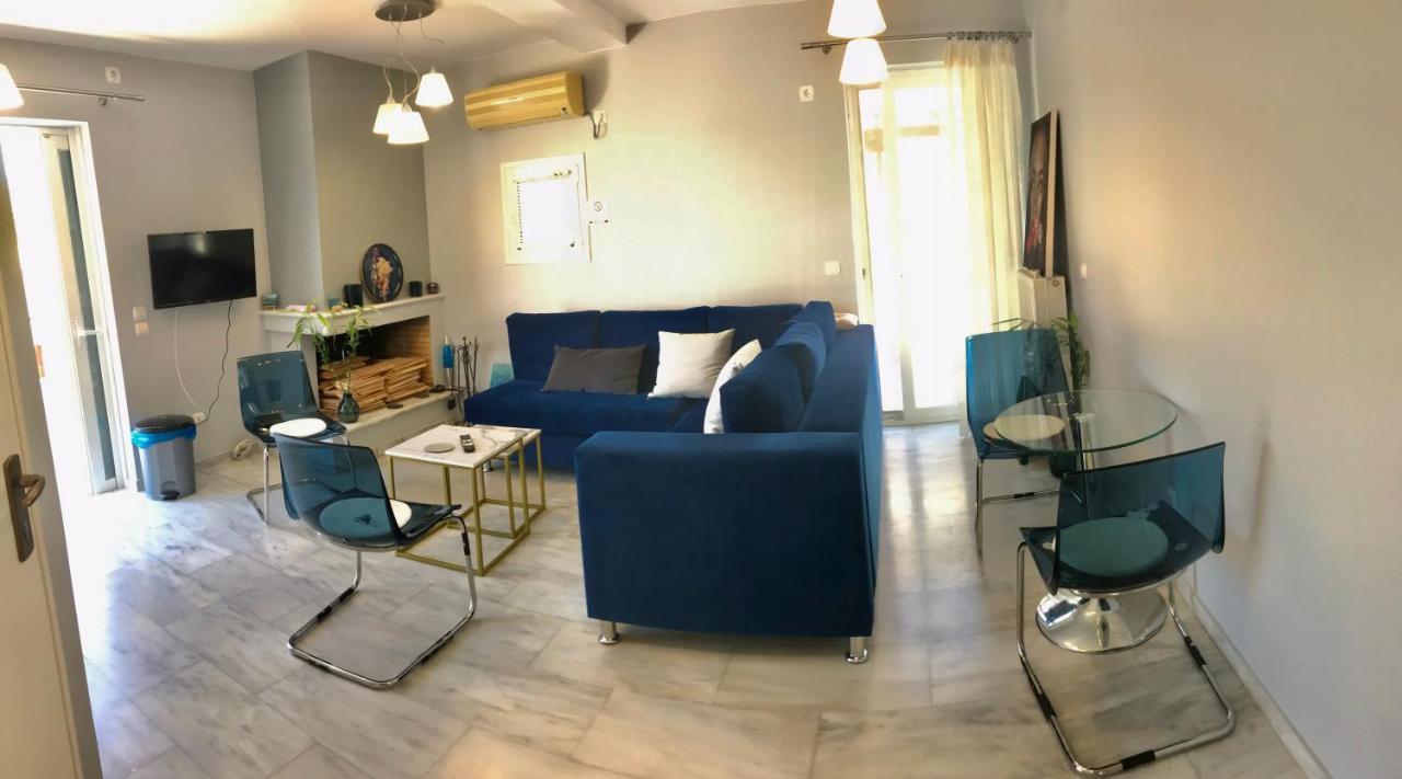 Beautiful Maisonette With A View To The Mountains And The Sea Agia Marina  Eksteriør billede