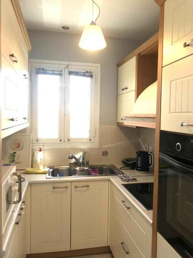 Beautiful Maisonette With A View To The Mountains And The Sea Agia Marina  Eksteriør billede