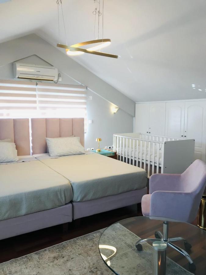 Beautiful Maisonette With A View To The Mountains And The Sea Agia Marina  Eksteriør billede