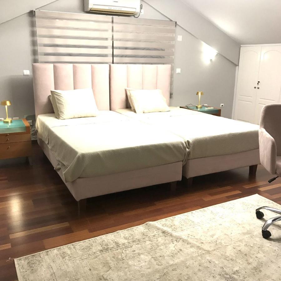 Beautiful Maisonette With A View To The Mountains And The Sea Agia Marina  Eksteriør billede
