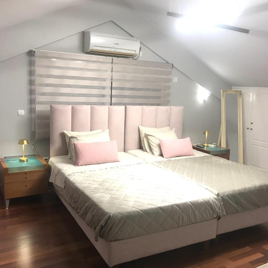 Beautiful Maisonette With A View To The Mountains And The Sea Agia Marina  Eksteriør billede