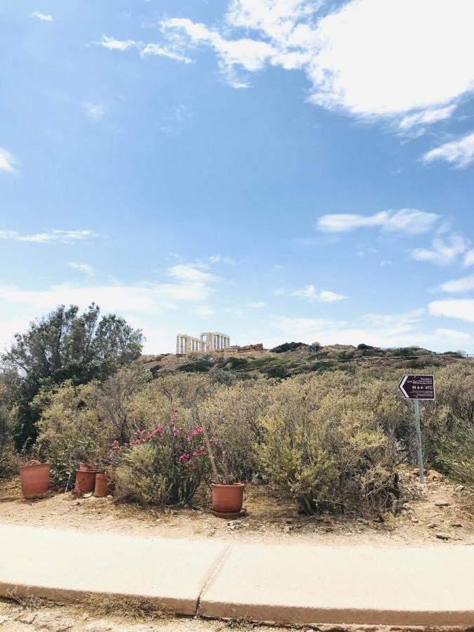 Beautiful Maisonette With A View To The Mountains And The Sea Agia Marina  Eksteriør billede